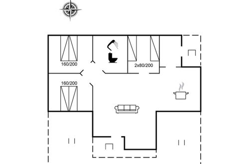 Foto 2 - Casa de 3 quartos em Hemmet com terraço e banheira de hidromassagem