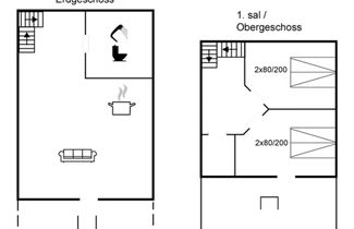Foto 2 - Apartamento de 2 quartos em Løkken com terraço