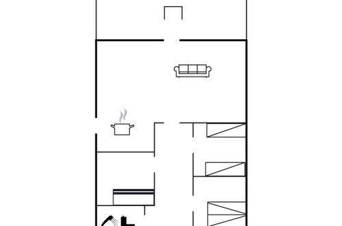 Foto 2 - Casa de 3 quartos em Tarm com terraço