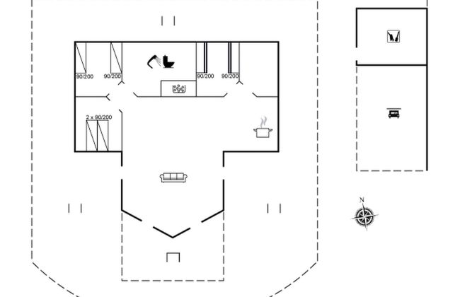 Casa de 3 quartos em Fur com terraço - Foto 12