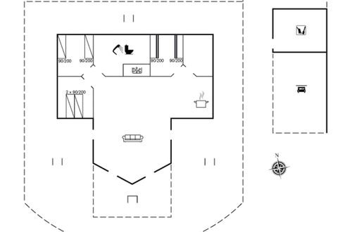 Photo 12 - Maison de 3 chambres à Fur avec terrasse