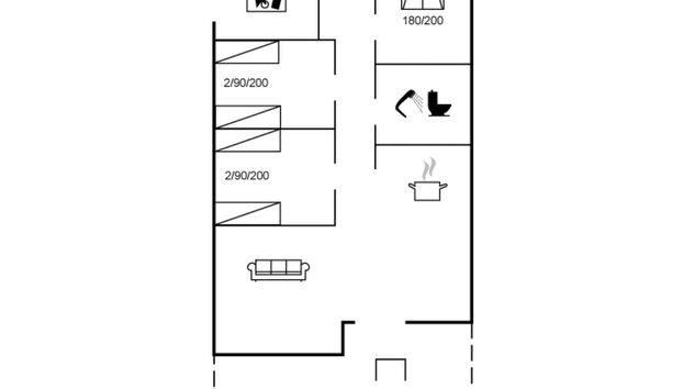 Casa con 3 camere da letto a Thisted con terrazza e vasca idromassaggio - Foto 2