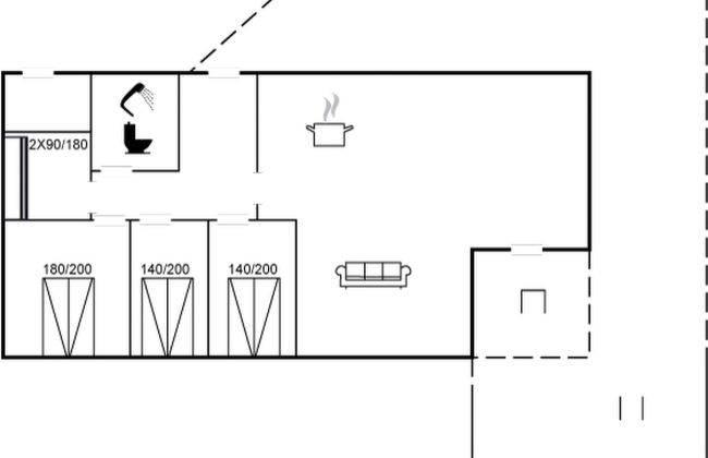 Casa de 4 quartos em Hurup Thy com terraço e banheira de hidromassagem - Foto 2