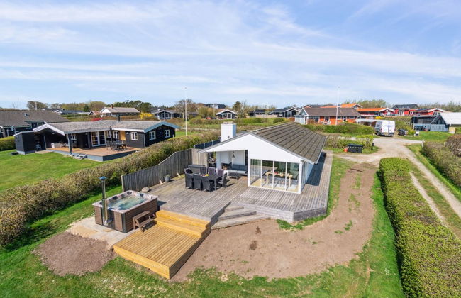 Casa de 4 quartos em Hurup Thy com terraço e banheira de hidromassagem - Foto 8