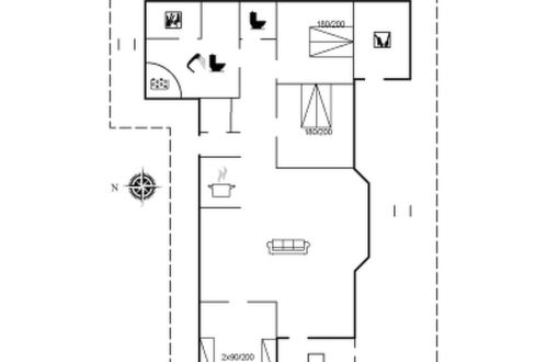 Foto 16 - Casa con 3 camere da letto a Hals con terrazza