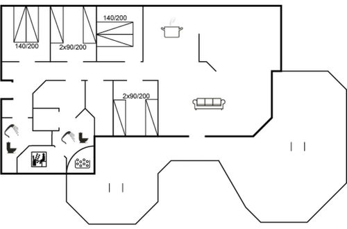 Photo 2 - 4 bedroom House in Hals with terrace and sauna