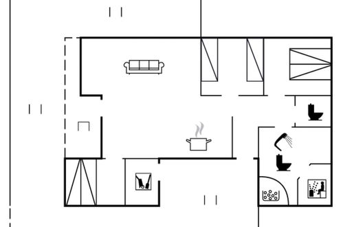 Photo 19 - 3 bedroom House in Lønstrup with terrace and sauna