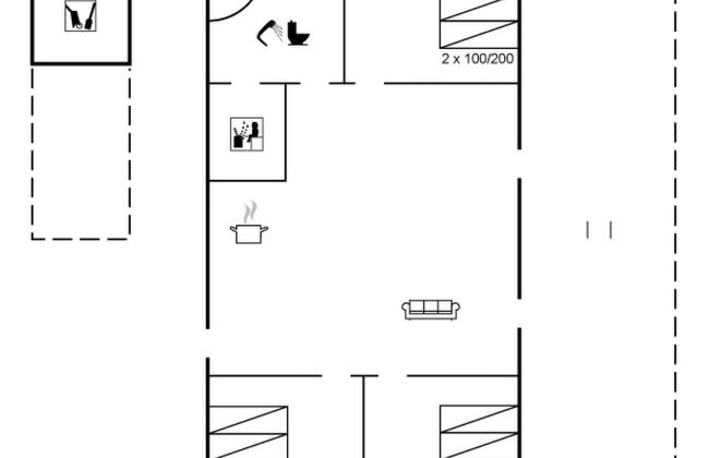 Casa de 3 quartos em Østerby Havn com terraço e sauna - Foto 16