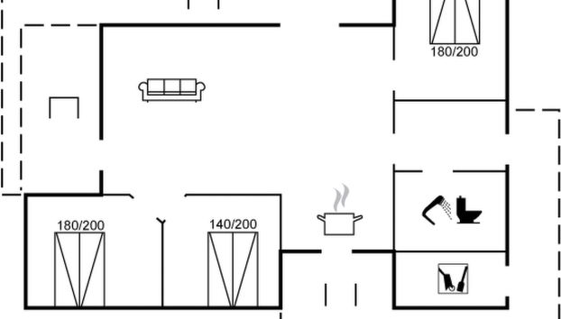 Haus mit 3 Schlafzimmern in Fjerritslev mit terrasse - Foto 2