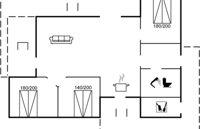 Haus mit 3 Schlafzimmern in Fjerritslev mit terrasse - Foto 2
