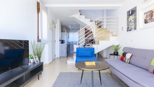 Apartamento de 1 habitación en San Jorge con piscina y jardín - Foto 3