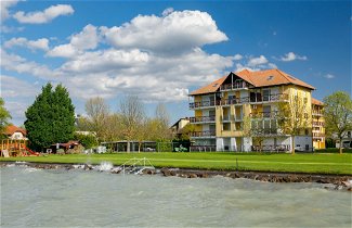 Foto 1 - Apartamento de 1 habitación en Balatonőszöd con terraza y vistas a la montaña