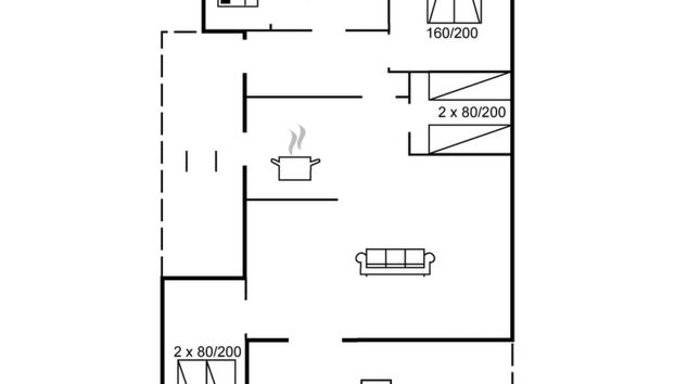 Haus mit 3 Schlafzimmern in Hesselager mit terrasse und sauna - Foto 2