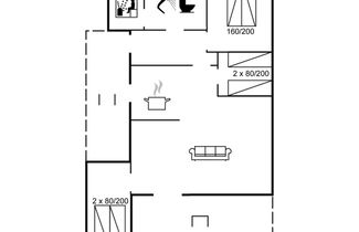 Photo 2 - Maison de 3 chambres à Hesselager avec terrasse et sauna