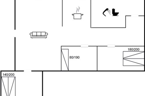 Foto 2 - Casa de 3 quartos em Gedser com terraço