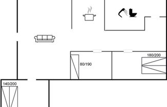 Foto 2 - Casa de 3 quartos em Gedser com terraço