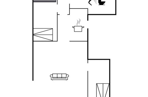Foto 2 - Casa de 2 quartos em Gedser com terraço