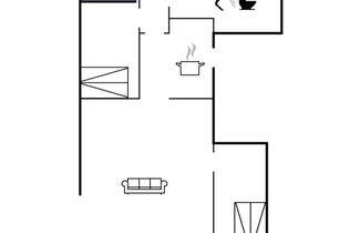 Foto 2 - Casa de 2 quartos em Gedser com terraço