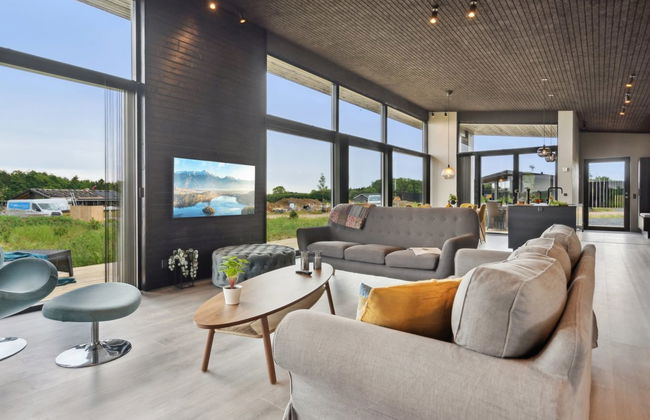 Casa de 4 quartos em Børkop com terraço e sauna - Foto 24