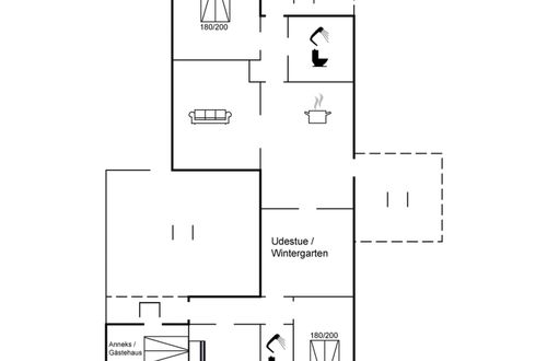 Photo 4 - Maison de 3 chambres à Farsø avec terrasse et bain à remous