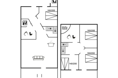 Foto 2 - Apartamento de 4 quartos em Løkken com terraço e sauna