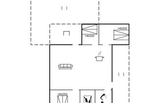 Foto 2 - Casa con 3 camere da letto a Hals con terrazza