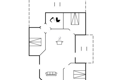 Foto 36 - Casa con 3 camere da letto a Sæby con terrazza