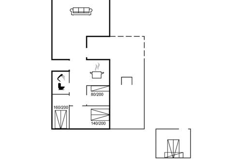 Photo 2 - Maison de 3 chambres à Spøttrup avec terrasse et bain à remous