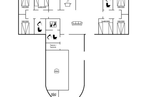 Photo 35 - Maison de 6 chambres à Øster Assels avec piscine privée et sauna