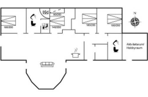 Foto 36 - Haus mit 4 Schlafzimmern in Hjørring mit terrasse und sauna