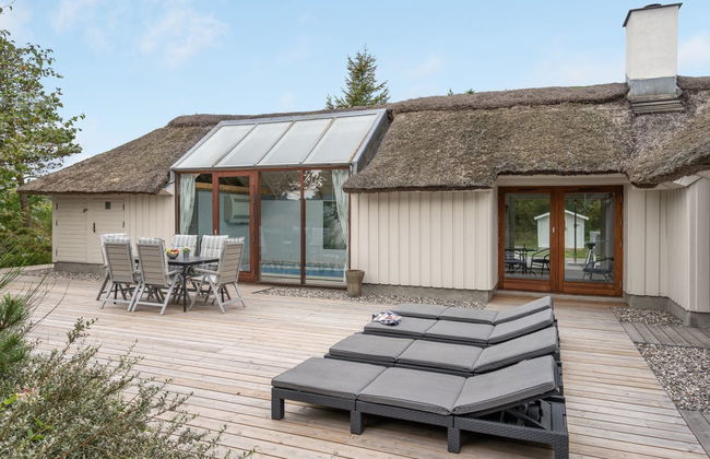 Casa de 4 quartos em Fjerritslev com piscina privada e terraço - Foto 12