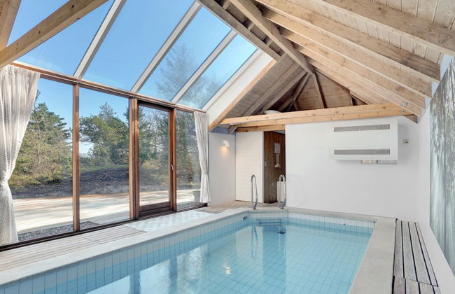 Casa de 4 quartos em Fjerritslev com piscina privada e terraço - Foto 30