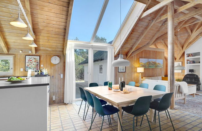 Casa de 4 quartos em Fjerritslev com piscina privada e terraço - Foto 25