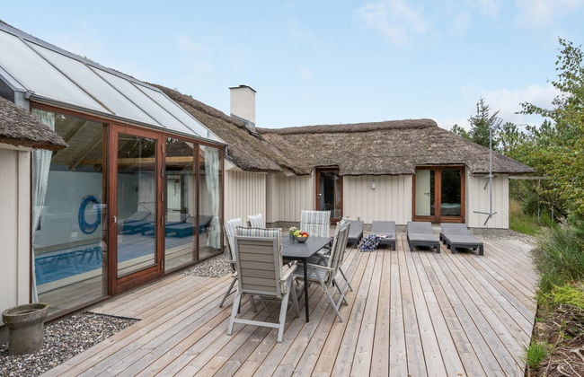 Casa de 4 quartos em Fjerritslev com piscina privada e terraço - Foto 32