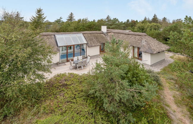Casa de 4 quartos em Fjerritslev com piscina privada e terraço - Foto 1