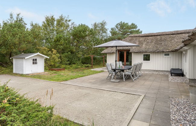 Casa de 4 quartos em Fjerritslev com piscina privada e terraço - Foto 9