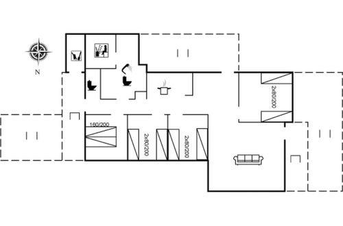Photo 2 - 4 bedroom House in Bindslev with terrace and sauna