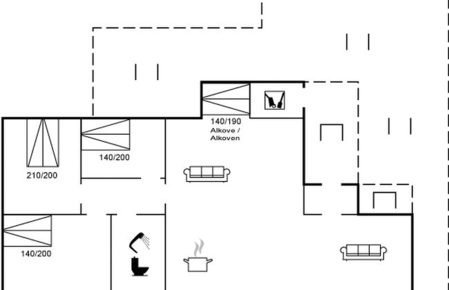 Casa de 3 quartos em Otterup com terraço - Foto 2