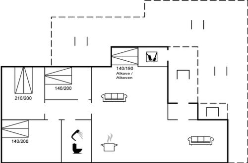 Foto 2 - Casa con 3 camere da letto a Otterup con terrazza