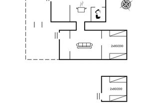 Photo 2 - Maison de 1 chambre à Hornbæk avec terrasse