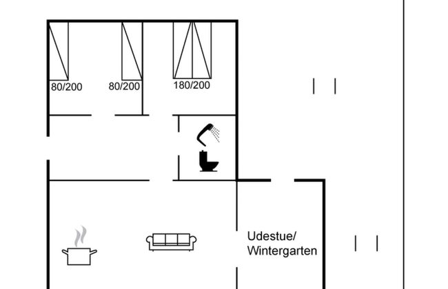 Casa con 2 camere da letto a Tarm con terrazza e vasca idromassaggio - Foto 2
