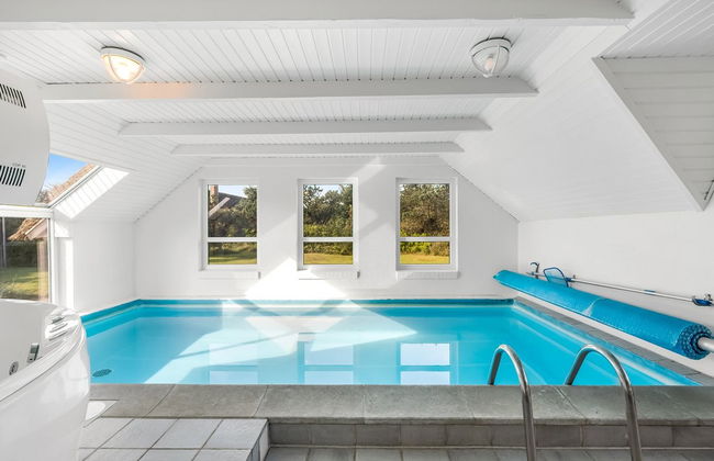 Casa con 4 camere da letto a Ringkøbing con piscina privata e terrazza - Foto 20