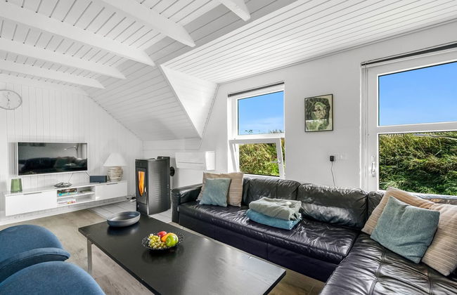 Casa con 4 camere da letto a Ringkøbing con piscina privata e terrazza - Foto 32