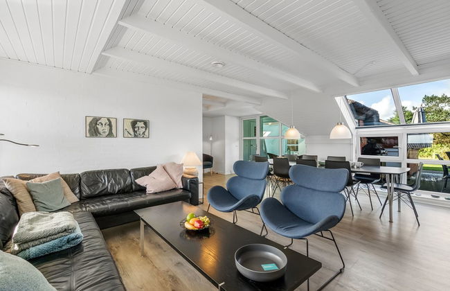 Casa con 4 camere da letto a Ringkøbing con piscina privata e terrazza - Foto 30