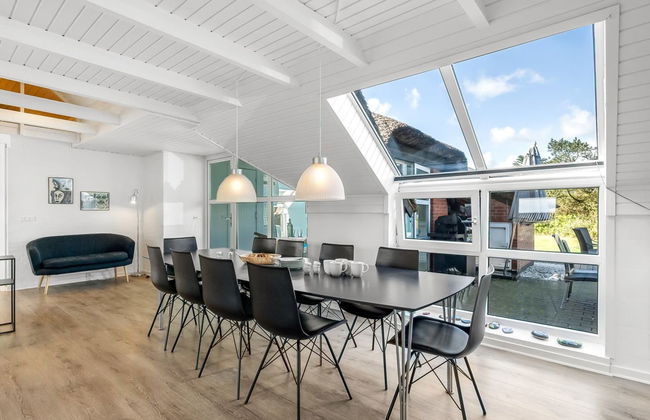 Casa con 4 camere da letto a Ringkøbing con piscina privata e terrazza - Foto 28