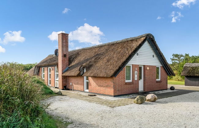 Casa con 4 camere da letto a Ringkøbing con piscina privata e terrazza - Foto 11
