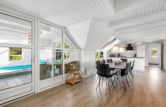 Casa con 4 camere da letto a Ringkøbing con piscina privata e terrazza - Foto 27