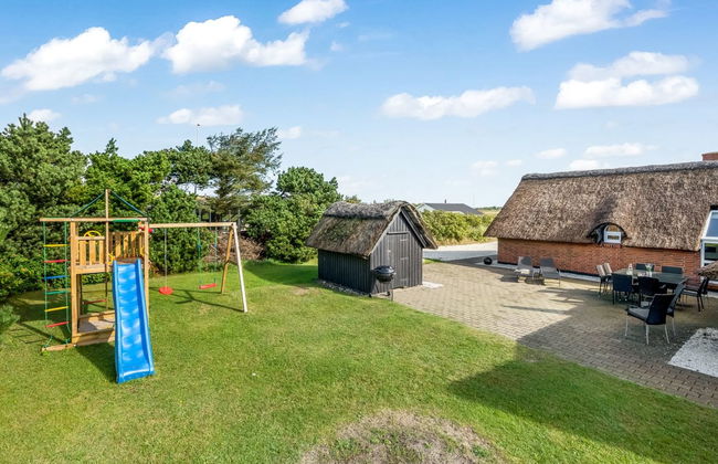 Casa con 4 camere da letto a Ringkøbing con piscina privata e terrazza - Foto 7