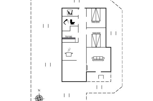Foto 2 - Casa de 3 quartos em Løkken com terraço