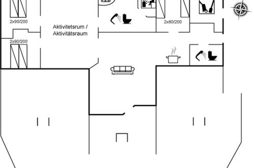 Foto 24 - Casa con 3 camere da letto a Løkken con terrazza e sauna